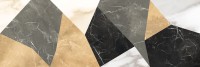 Керамическая плитка 75x25 Керамин Монако цвет: мультиколор