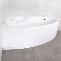 Ванна Blanca 1400 левая асимметричная с панелью 500627