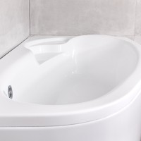 Ванна Blanca 1500 правая асимметричная с панелью 500630