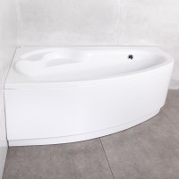 Ванна Blanca 1600 левая асимметричная с панелью 500631