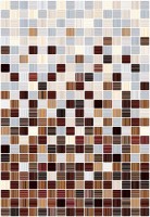 Керамическая плитка 40x27,5 Керамин Гламур 3С микс цвет: коричневый