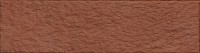 Клинкерная плитка 24,5x6,5 Керамин Амстердам 2 рельеф цвет: коричневый