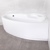 Ванна Blanca 1500 правая асимметричная с панелью 500630